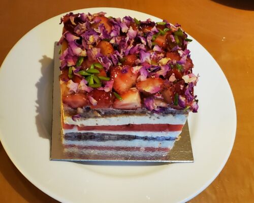 Watermelon cake