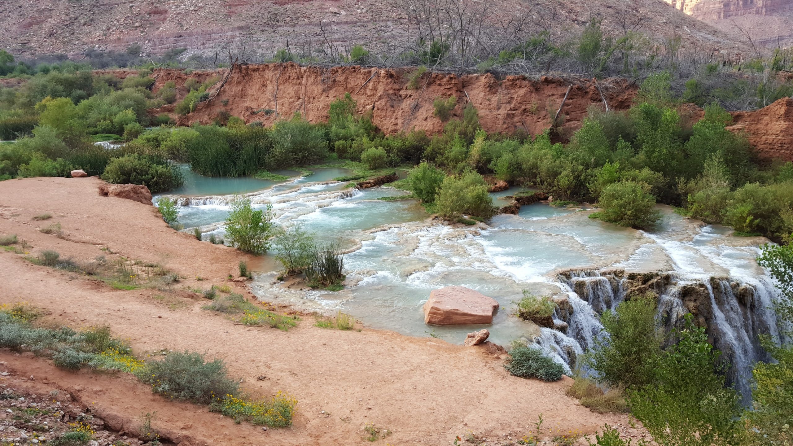 Hike to Havasupai Reservation and Falls