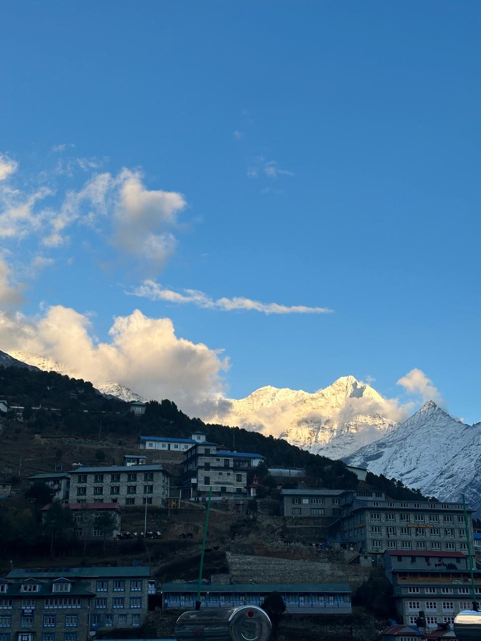 Karla on the Everest climb Karla on the Everest climb